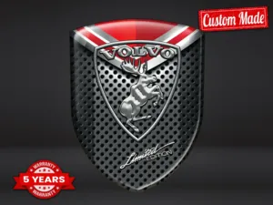 Volvo Vinilos Traseros Autos Edición Carreras Alta Gama
